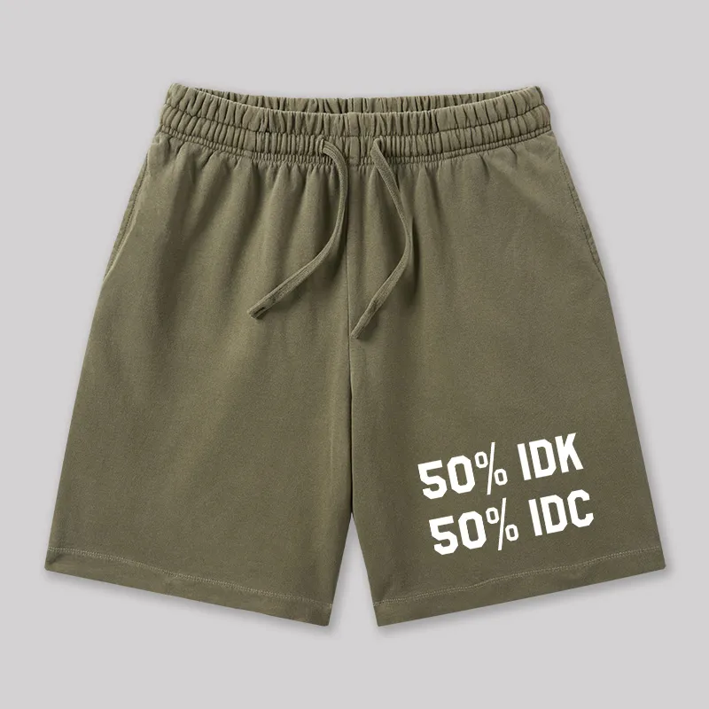 50%IDC Geeky Washed Shorts - Image 3