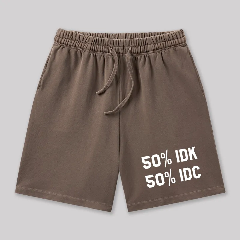 50%IDC Geeky Washed Shorts - Image 7