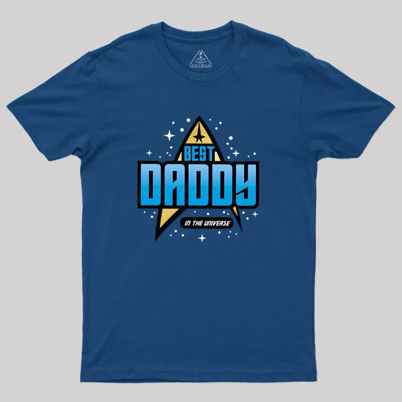 Alternative view of Best Daddy Trekkie Geek T-Shirt
