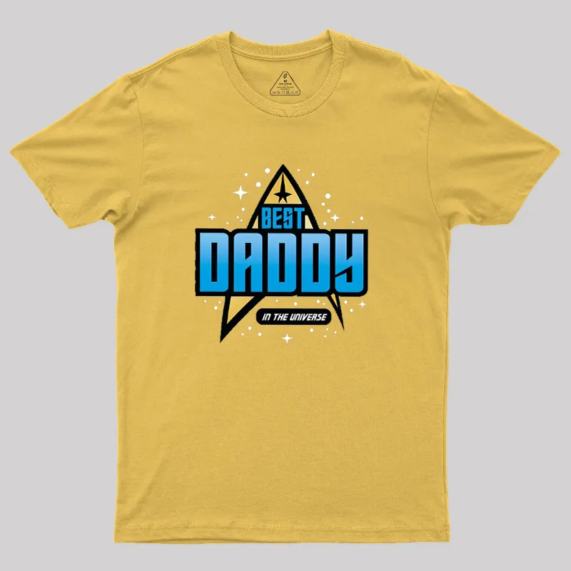 Best Daddy Trekkie Geek T-Shirt - Image 8