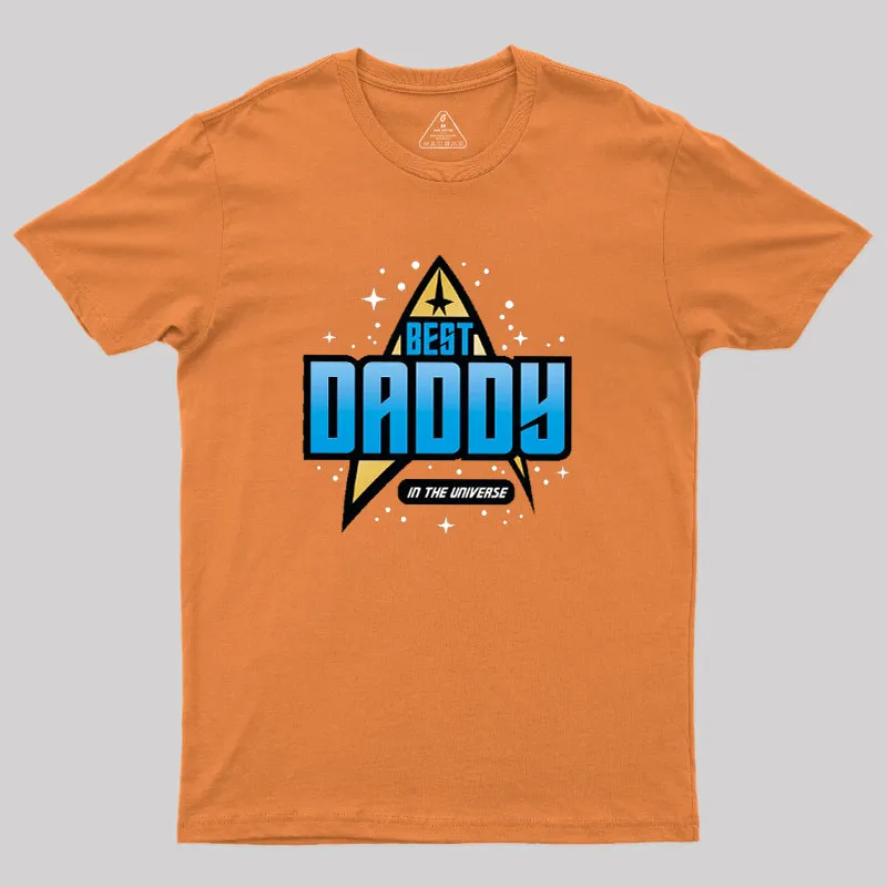 Best Daddy Trekkie Geek T-Shirt - Image 7