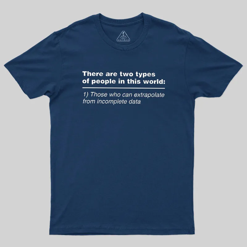 Alternative view of Data Inference Geek T-Shirt
