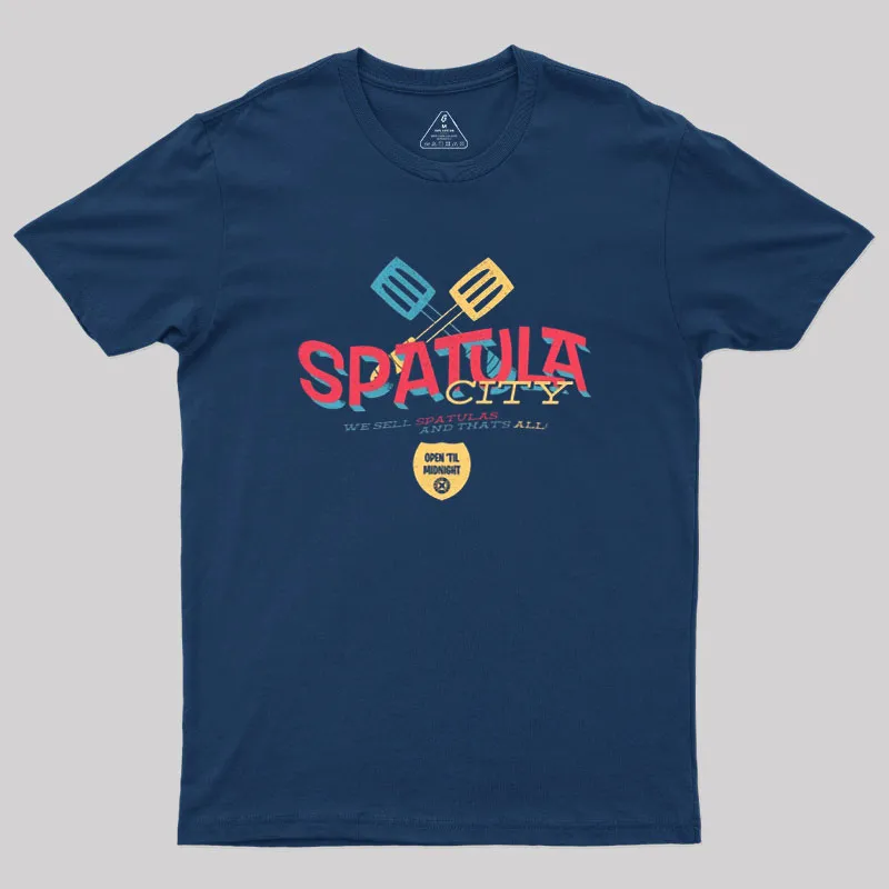 Spatula City Geek T-Shirt - Image 2