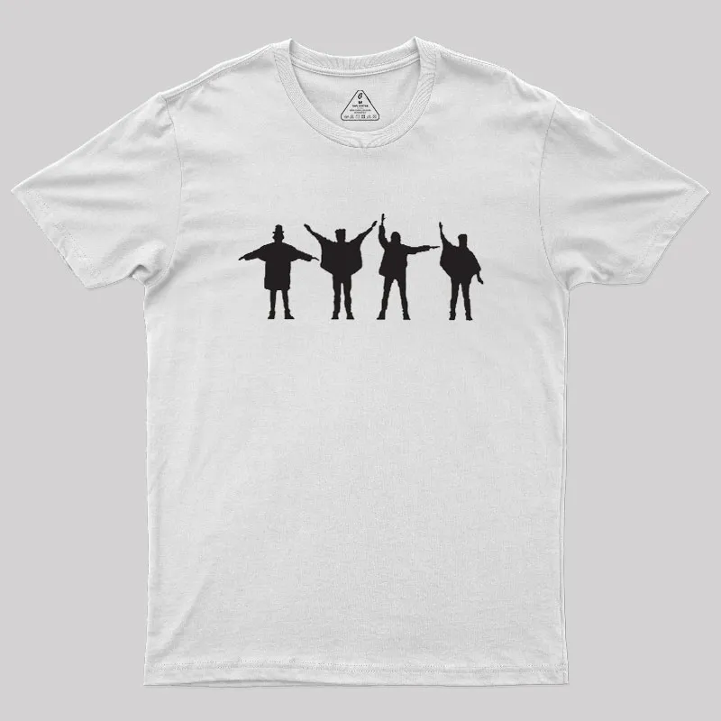 Musician Silhouette Help Geek T-Shirt - Image 9
