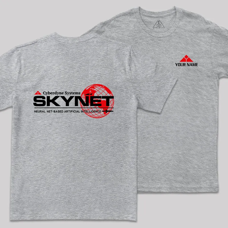 Personalized Classic Skynet Geek T-Shirt - Image 4