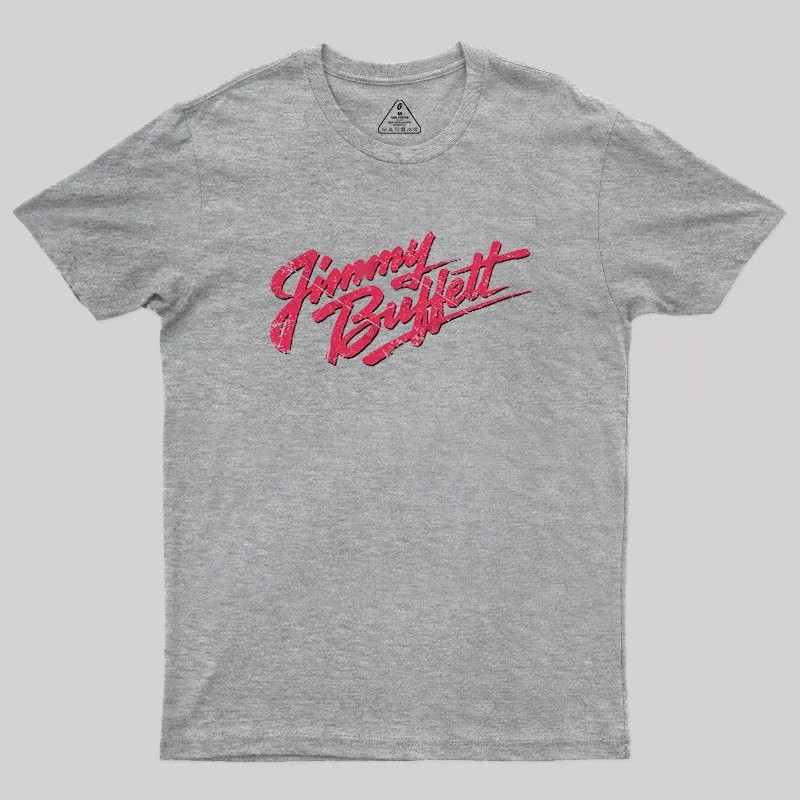 Jimmy Buffett Retro Style Geek T-Shirt - Image 4