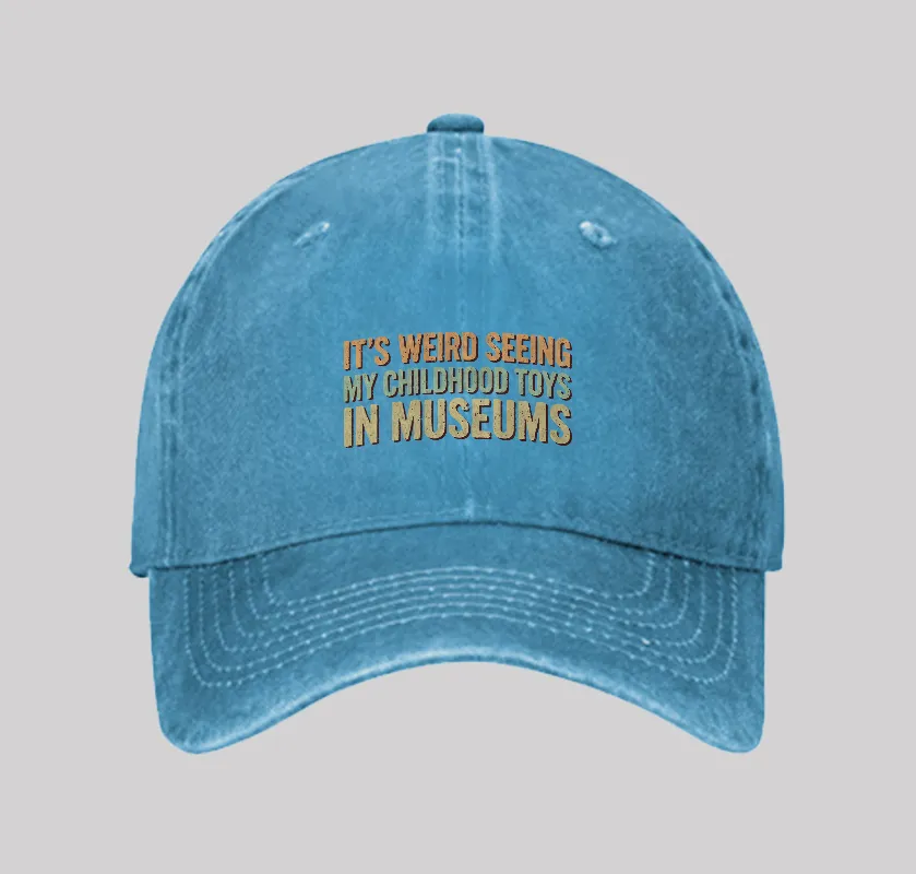 Millennial Relic Geek Washed Vintage Baseball Cap - Image 4