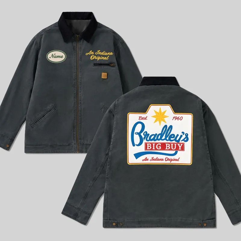 Personalized Bradley's Big Buy Classic Work Jacket - Image 2