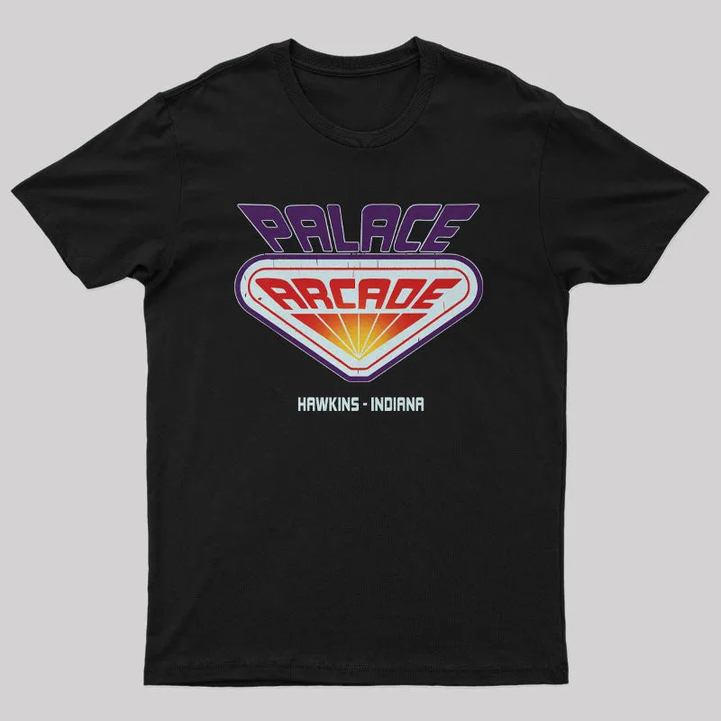 Alternative view of Scifi Monster Palace Arcade T-Shirt