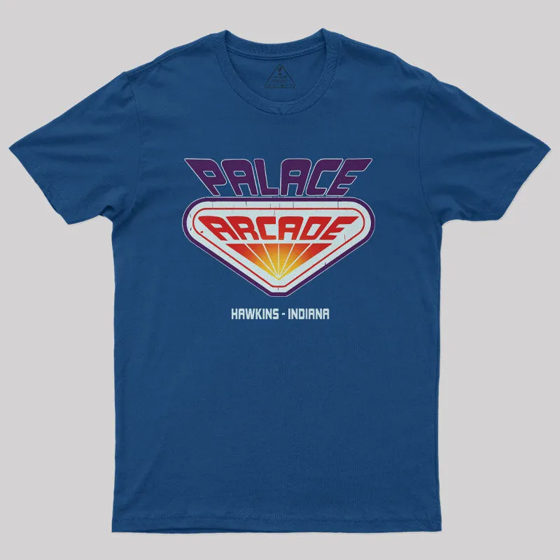 Scifi Monster Palace Arcade T-Shirt - Image 3