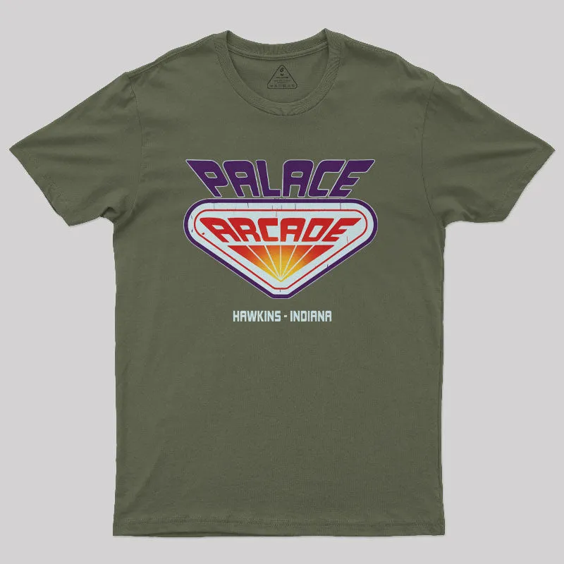 Scifi Monster Palace Arcade T-Shirt - Image 4
