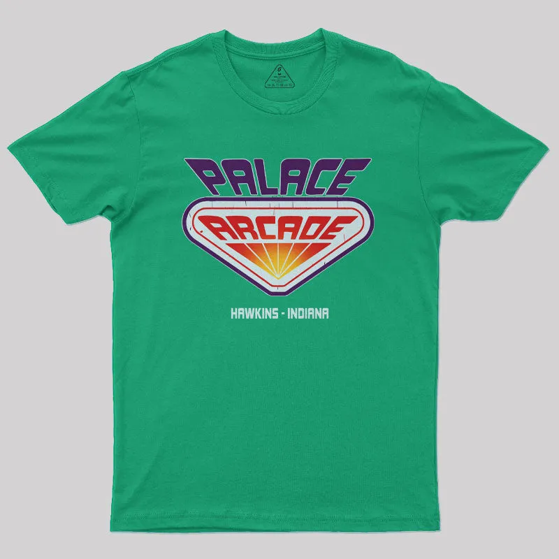 Scifi Monster Palace Arcade T-Shirt - Image 7