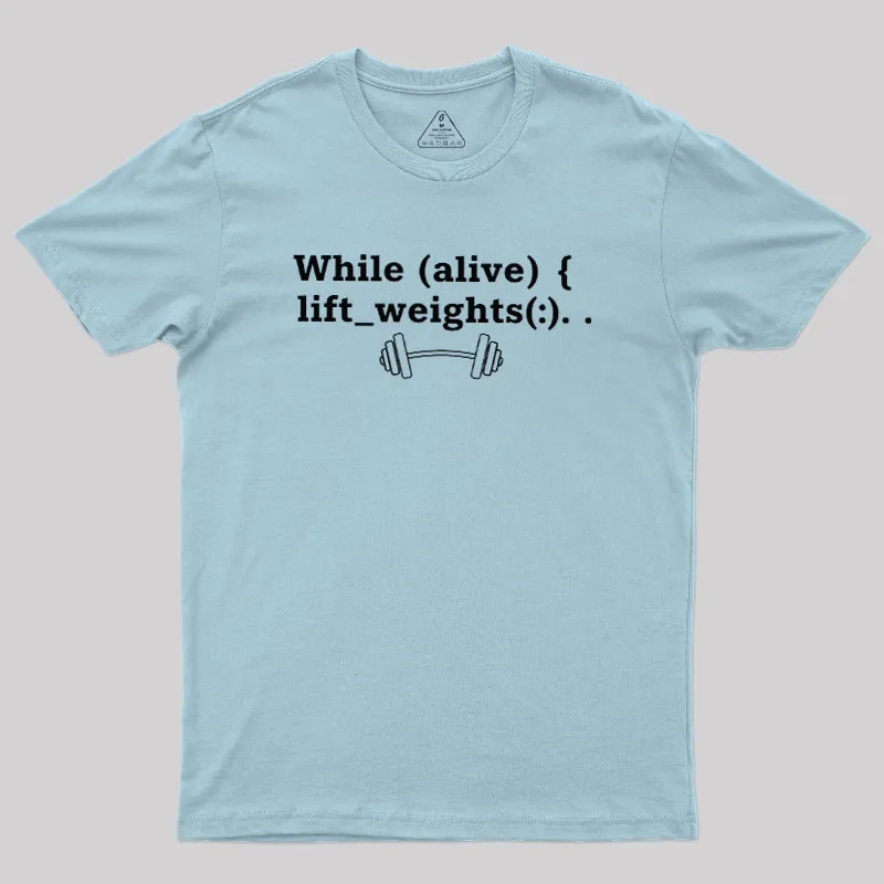 Code & Lift Loop Geek T-Shirt - Image 9
