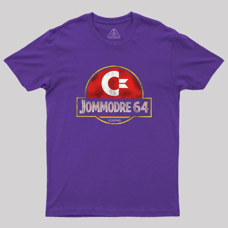 Jommodore 64 Geek T-Shirt - Image 6