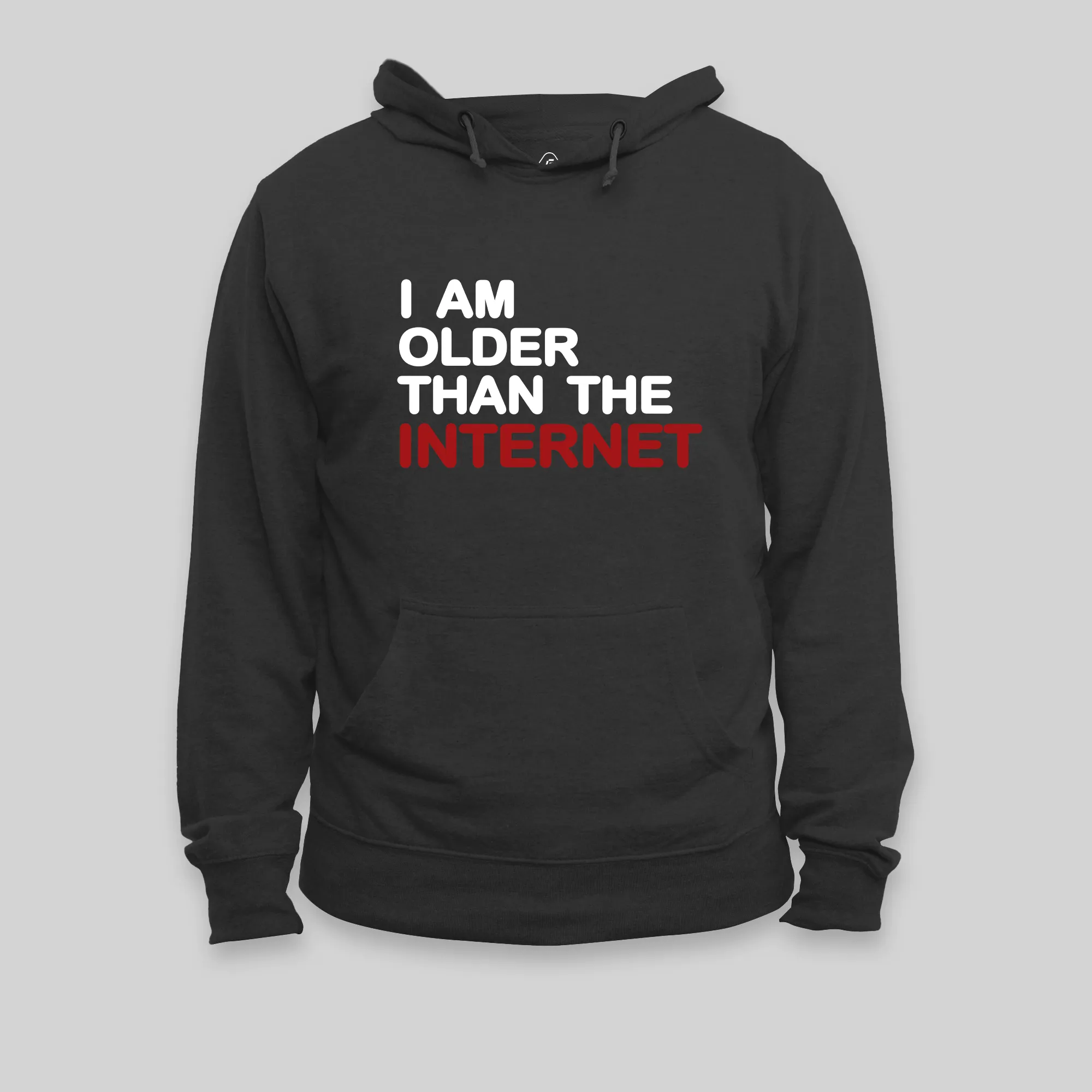 Alternative view of I Am Older Than The Internet Hoodie