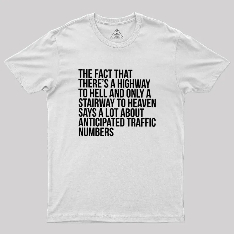 There's Highway To Hell And Stairway To Heaven Geek T-Shirt - Image 11