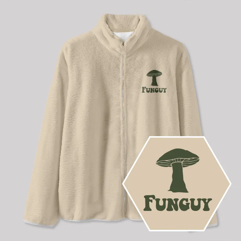 Fungi Fun Guy Fleece Jacket - Image 2
