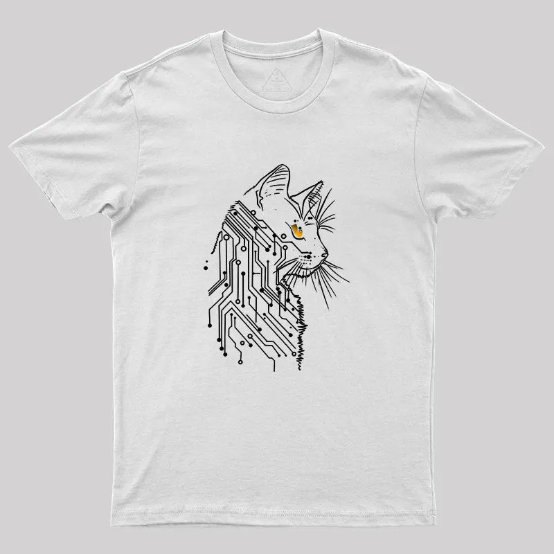 Cat Of Tomorrow Geek T-Shirt - Image 11