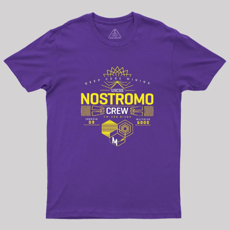 Nostromo Crew Geek T-Shirt - Image 4
