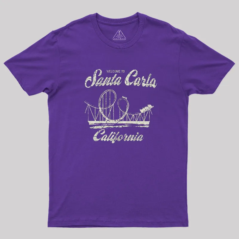 Welcome to Santa Carla Geek T-Shirt - Image 5