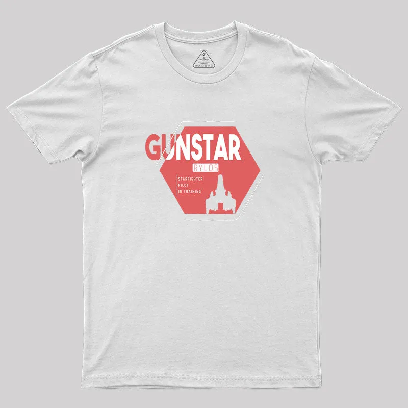 Gunstar Pilot in Training Geek T-Shirt - Image 10