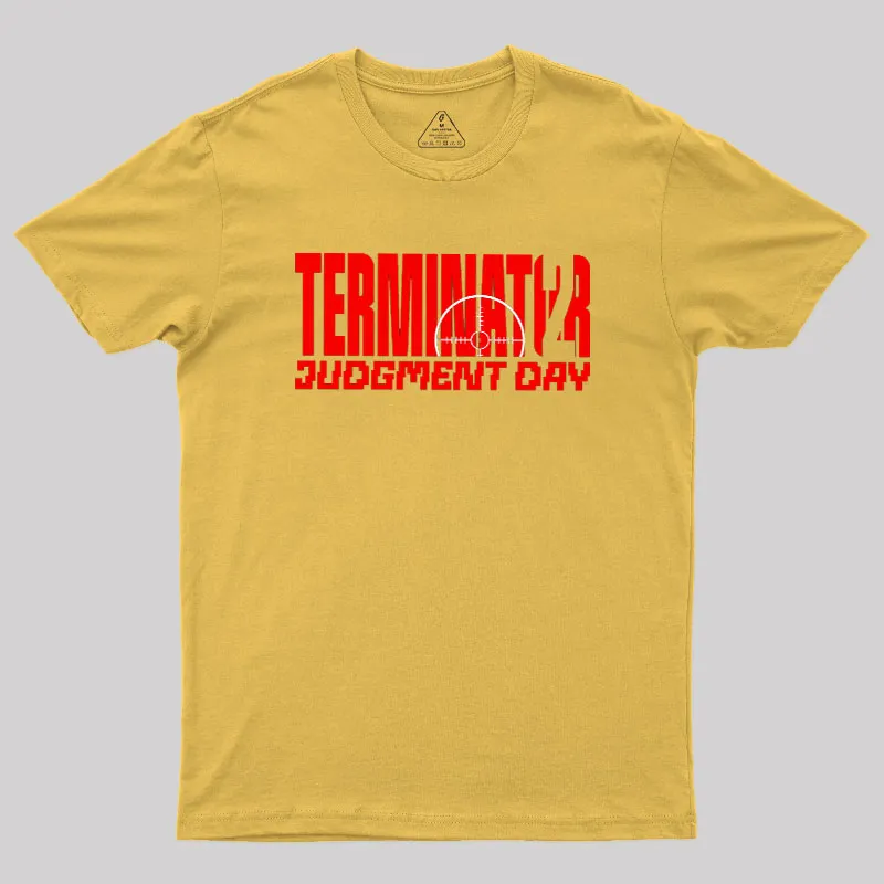Terminator 2 Geek T-Shirt - Image 6