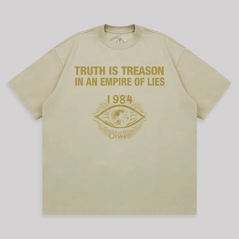 1984 Orwell Unisex Oversized T-shirt - Image 7