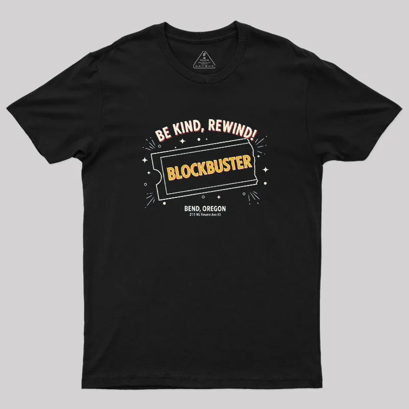Be Kind, Rewind! Geek T-Shirt