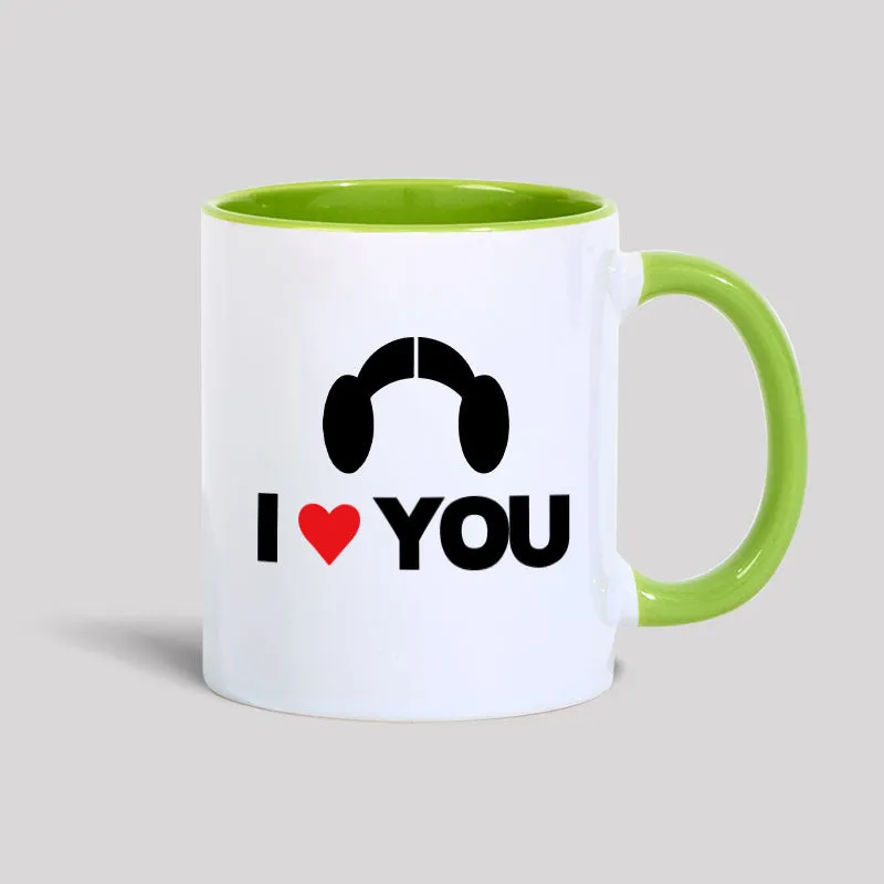 I Love You Scifi Movie Geek Couple Mugs - Image 5
