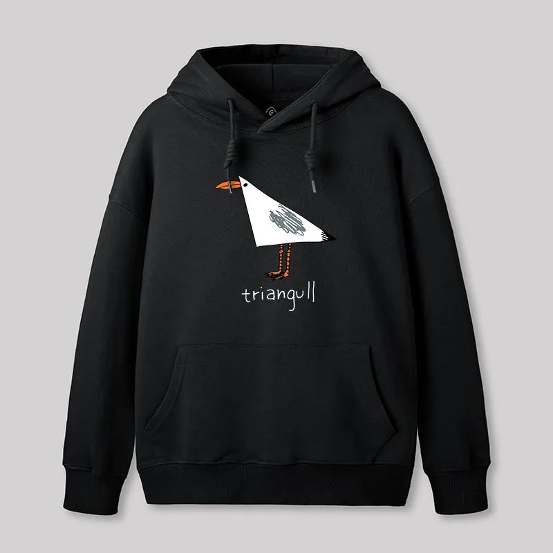 Alternative view of Triangull Nerd Hoodie
