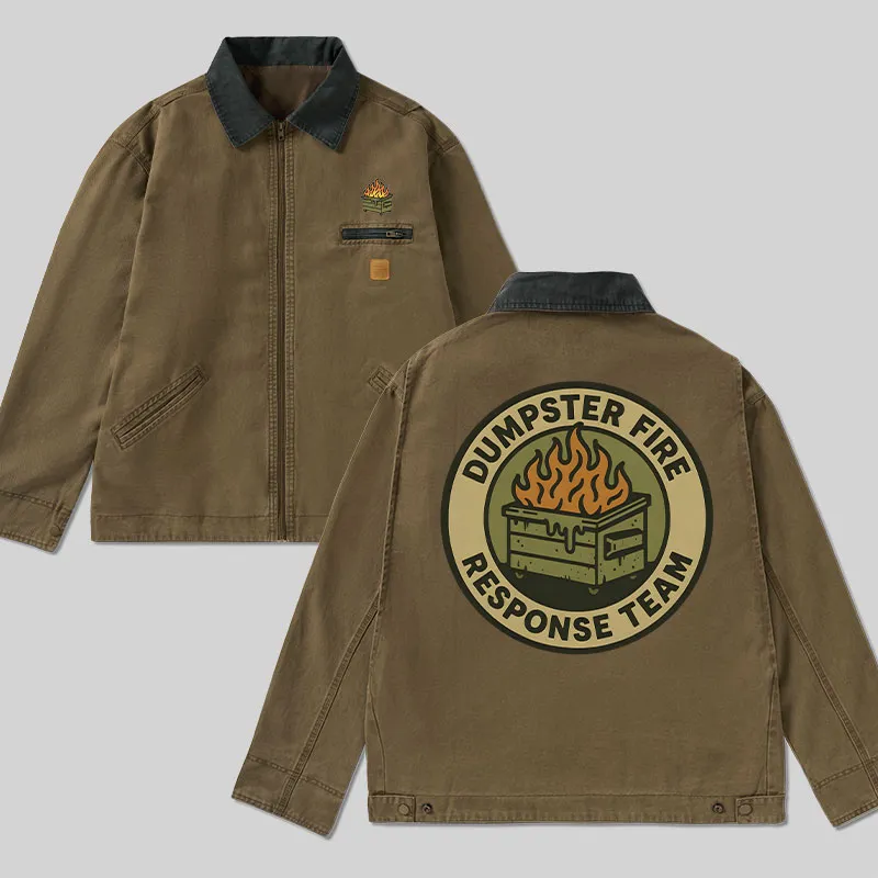 Dumpster Fire Response Team Classic Work Jacket