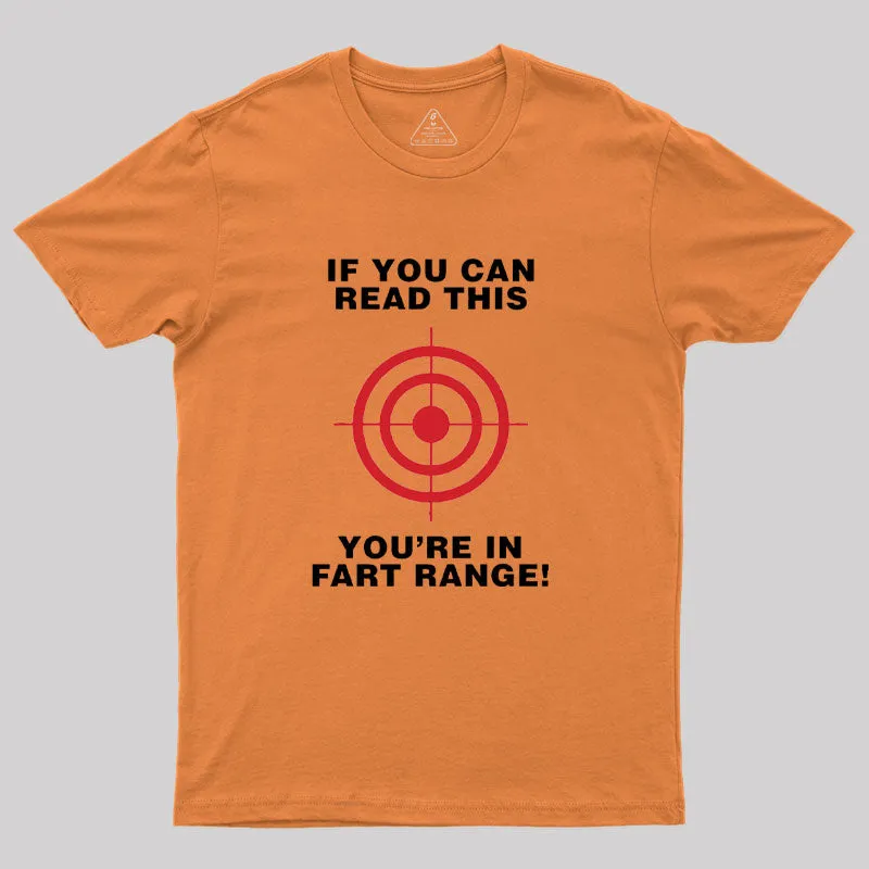 Fart Range Hubie Tribute Geek T-Shirt - Image 6