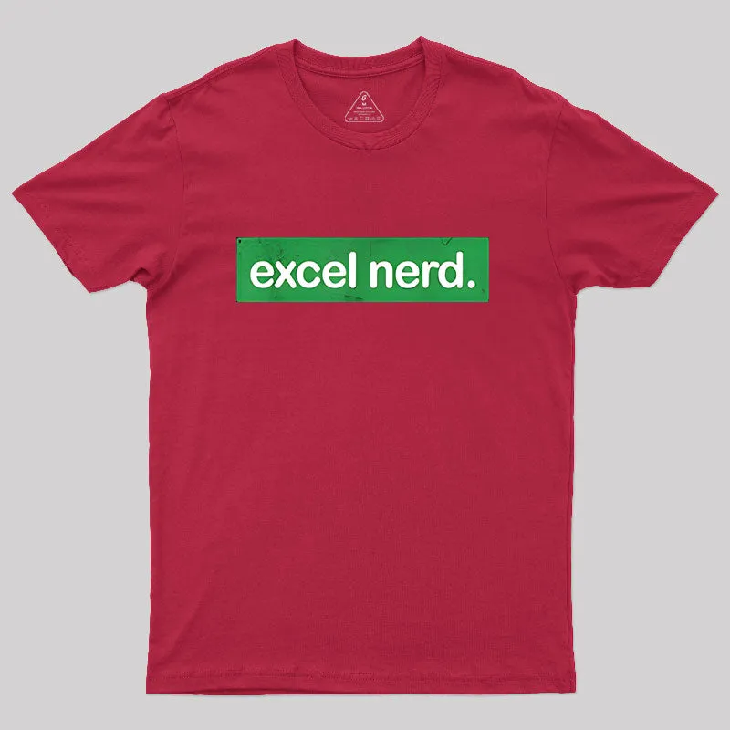Excel Nerd T-Shirt - Image 7