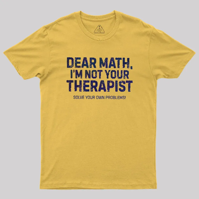 Dear Math Geek T-Shirt - Image 8