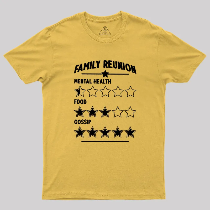 Family Reunion Dinner Geek T-Shirt - Image 6