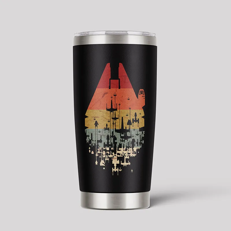 Scifi Space Crew Geeks Tumbler