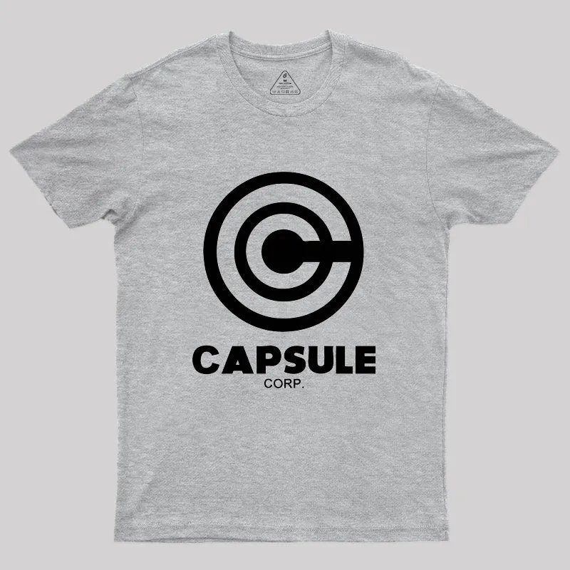 Capsule Corp DBZ Geek T-Shirt - Image 4