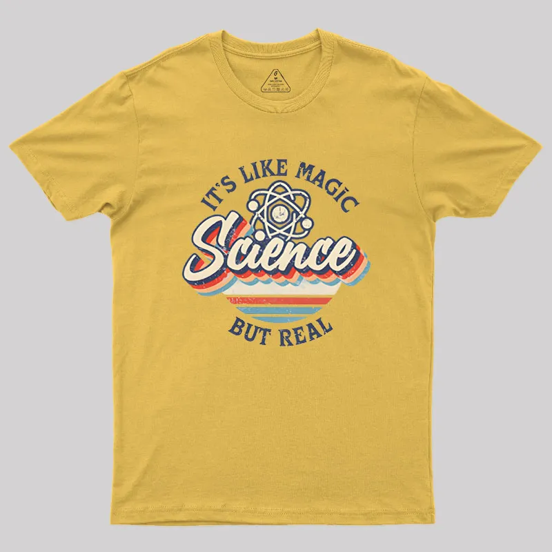 Science Magic Vintage Geek T-Shirt - Image 4