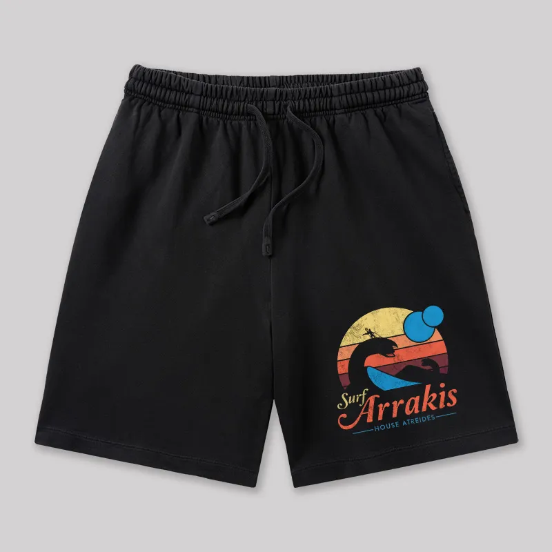 Visit Desert Planet Geeky Washed Shorts