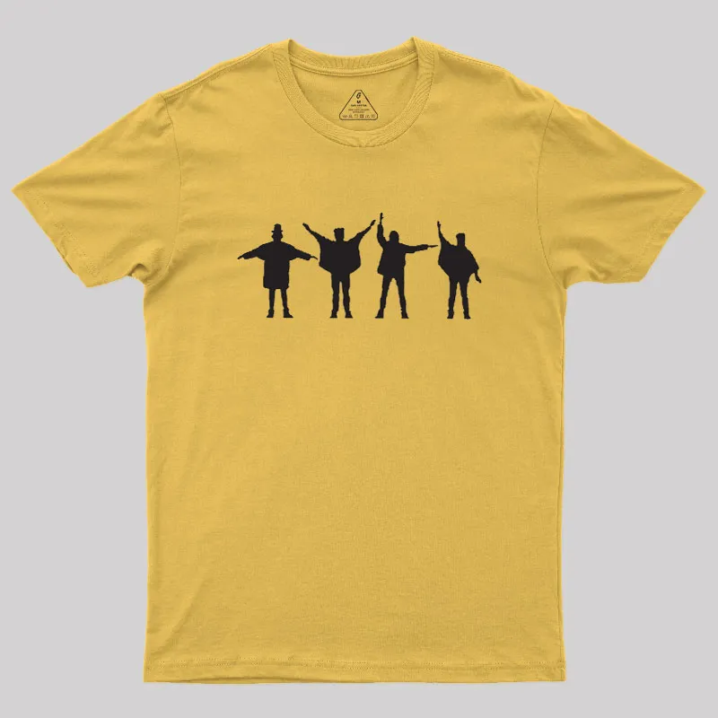 Musician Silhouette Help Geek T-Shirt - Image 6
