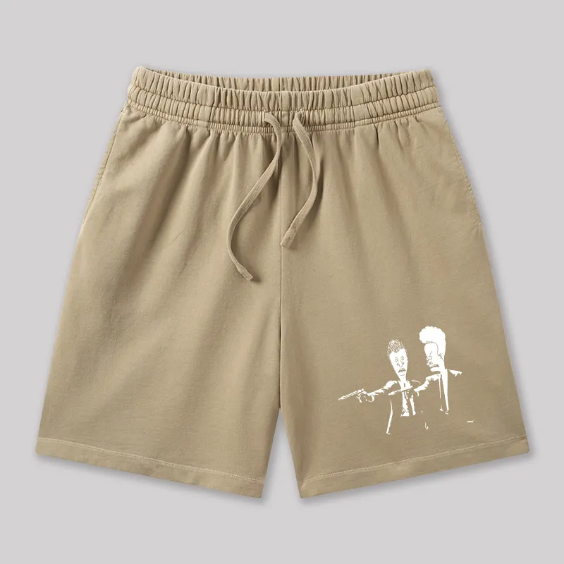 BNB Geeky Washed Shorts - Image 7