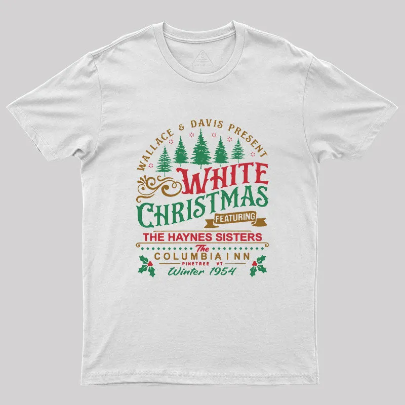 White Christmas Geek T-Shirt - Image 7