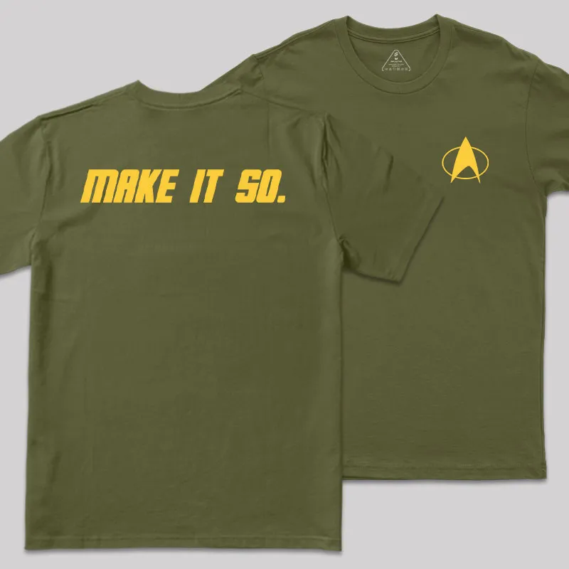 Command Approved Front and Back Printed Geek T-Shirt - Image 3