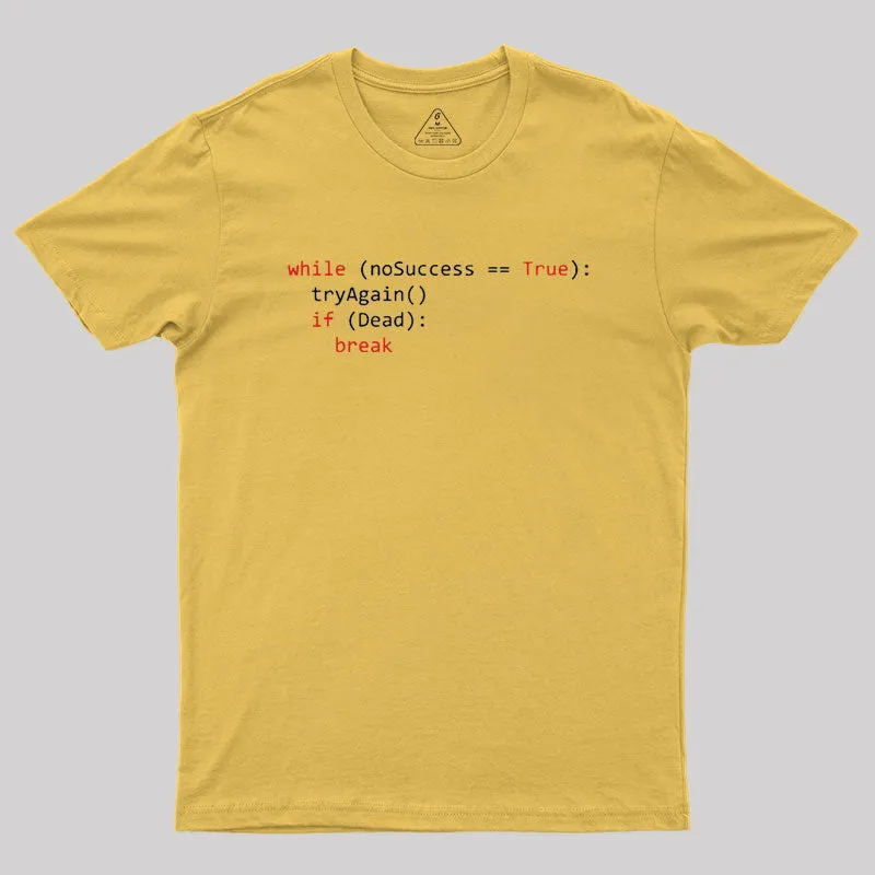 Algorithm of success | Python Coding Geek T-Shirt - Image 7