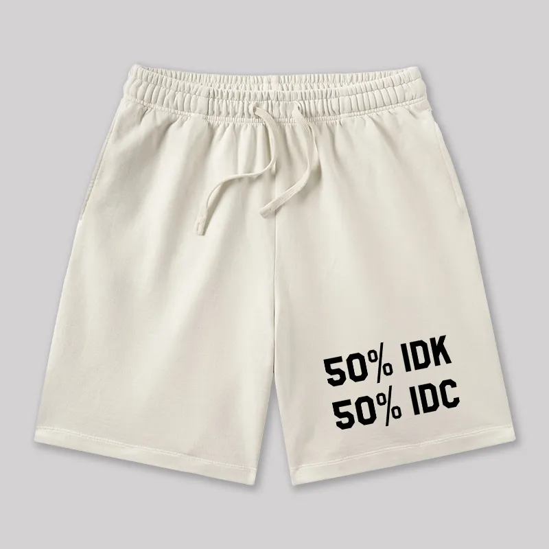 50%IDC Geeky Washed Shorts - Image 4