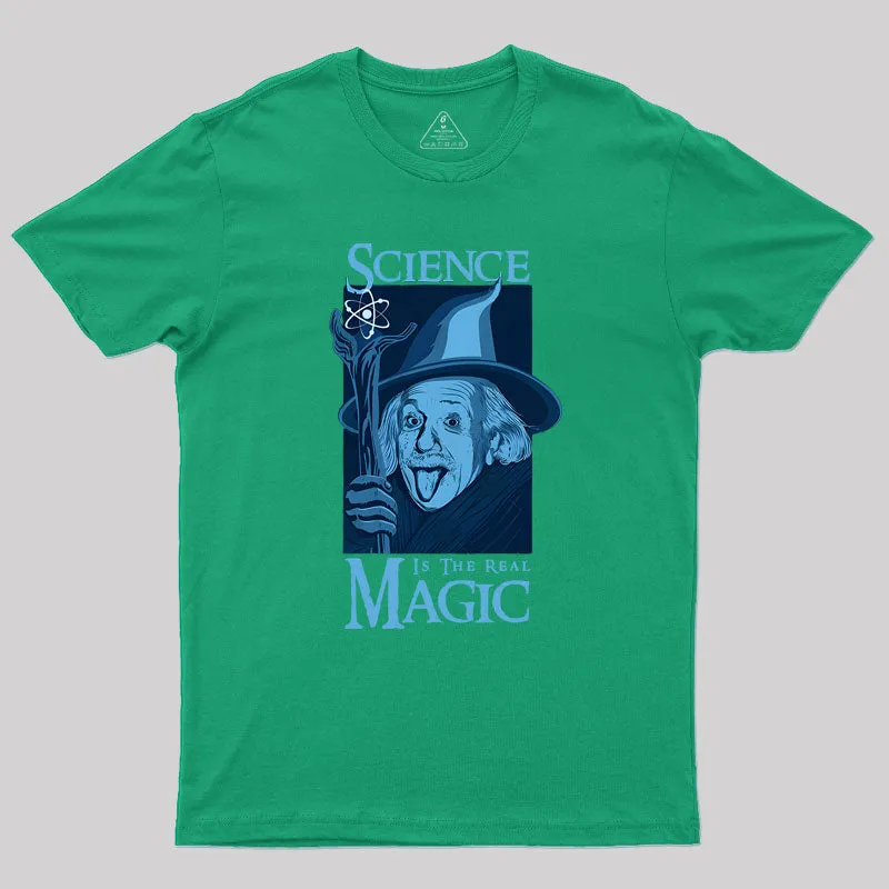 Science Is The Real Magic V2 Geek T-Shirt - Image 9