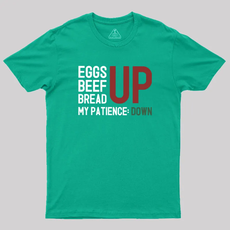 Inflation Frustration Geek T-Shirt - Image 9