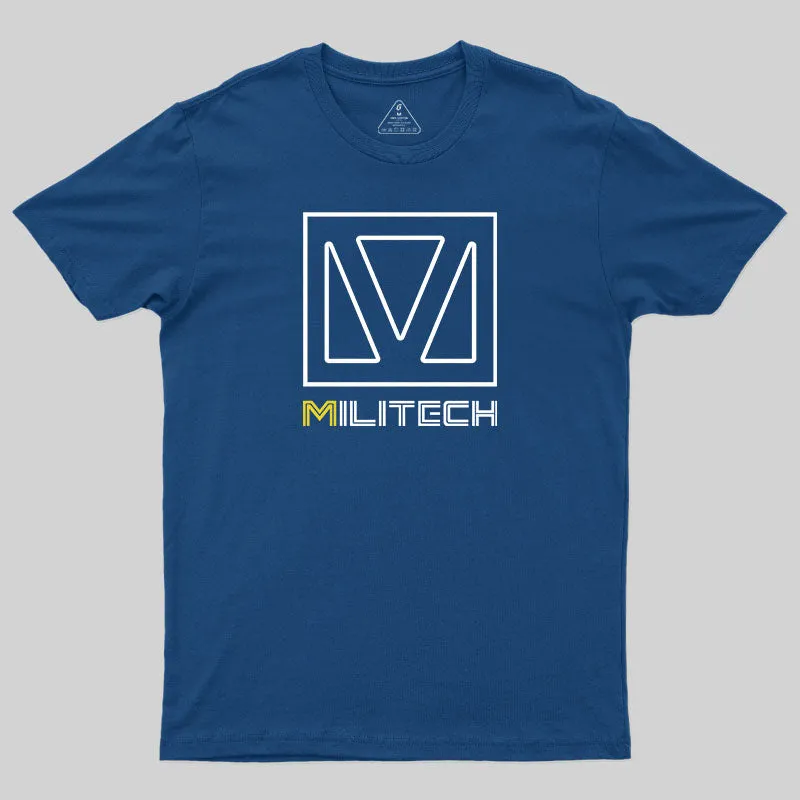 Alternative view of MILITECH-Cyberpunk 2077 T-Shirt