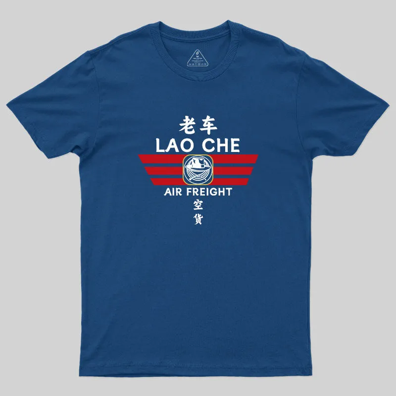 Alternative view of Lao Che Air Freight-Indiana Jones T-Shirt