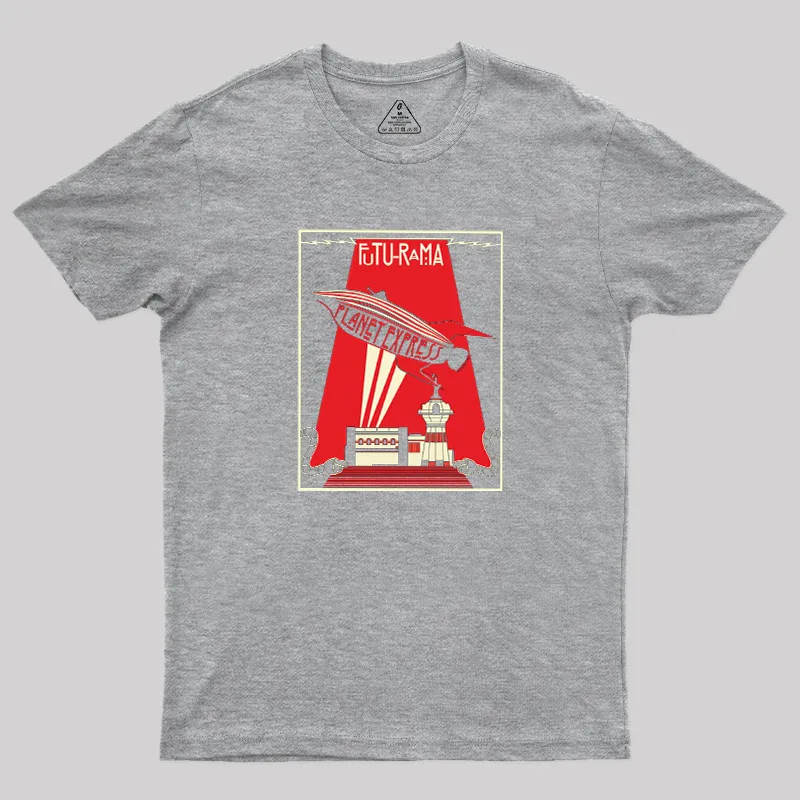 Futurama Mothership Geek T-Shirt - Image 4